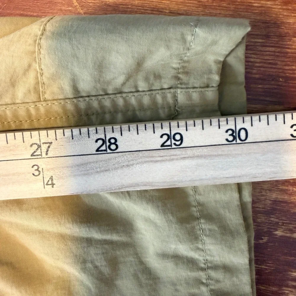 Orvis Pants Mens XXXL 30 Tan Outdoor Hiking Nylon Performance Straight Leg